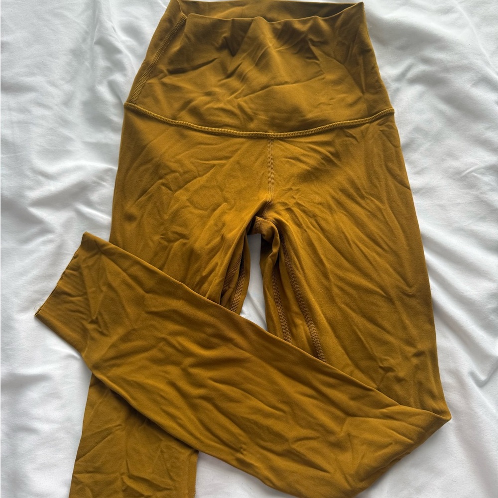 lululemon athletica Mustard Leggings